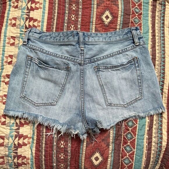 Free People high rise shorts size 30 - Picture 5 of 6